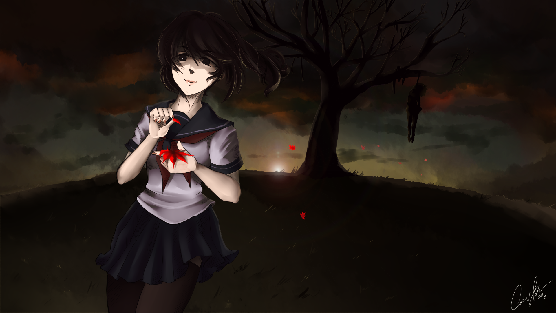 Detail Anime Yandere Wallpaper Nomer 55