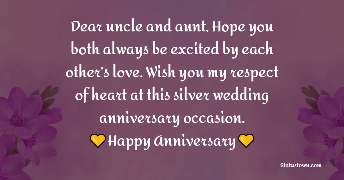 Detail Anniversary Quotes For Uncle And Aunty Nomer 9