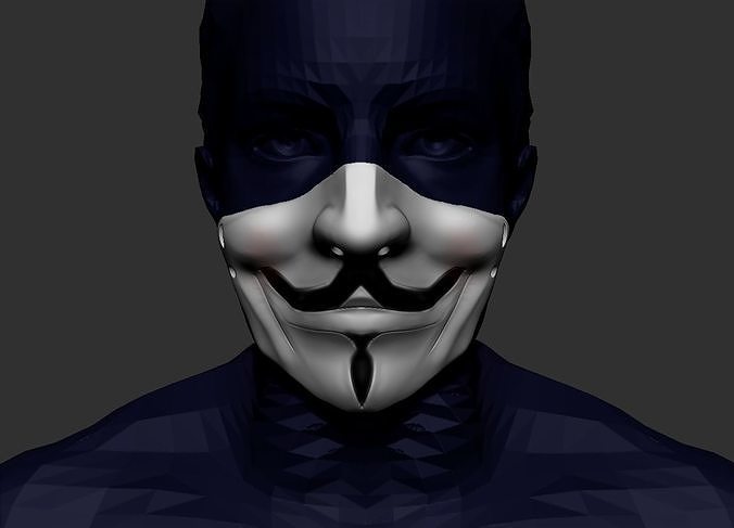 Detail Anonymous 3d Nomer 11