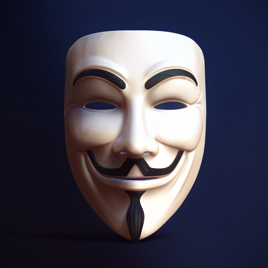 Detail Anonymous 3d Nomer 12