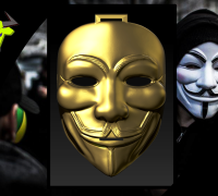 Detail Anonymous 3d Nomer 21