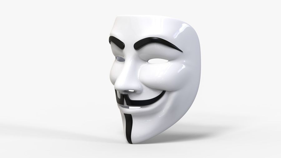 Detail Anonymous 3d Nomer 23