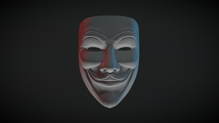 Detail Anonymous 3d Nomer 46