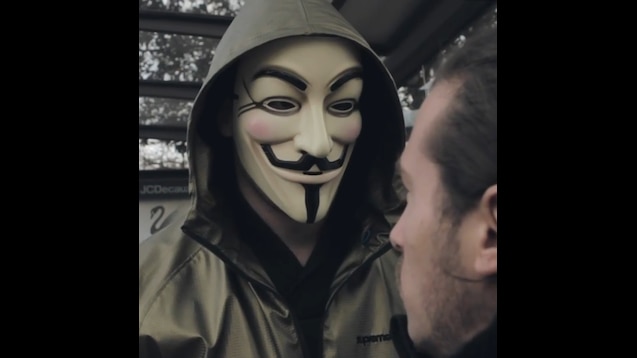 Detail Anonymous Badut Nomer 36