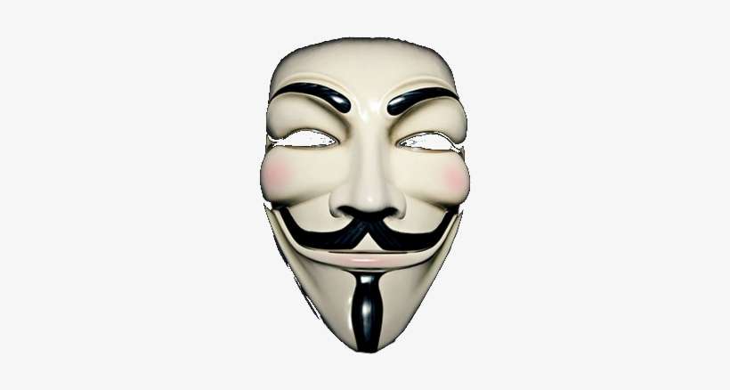 Detail Anonymous Mask Transparent Nomer 21