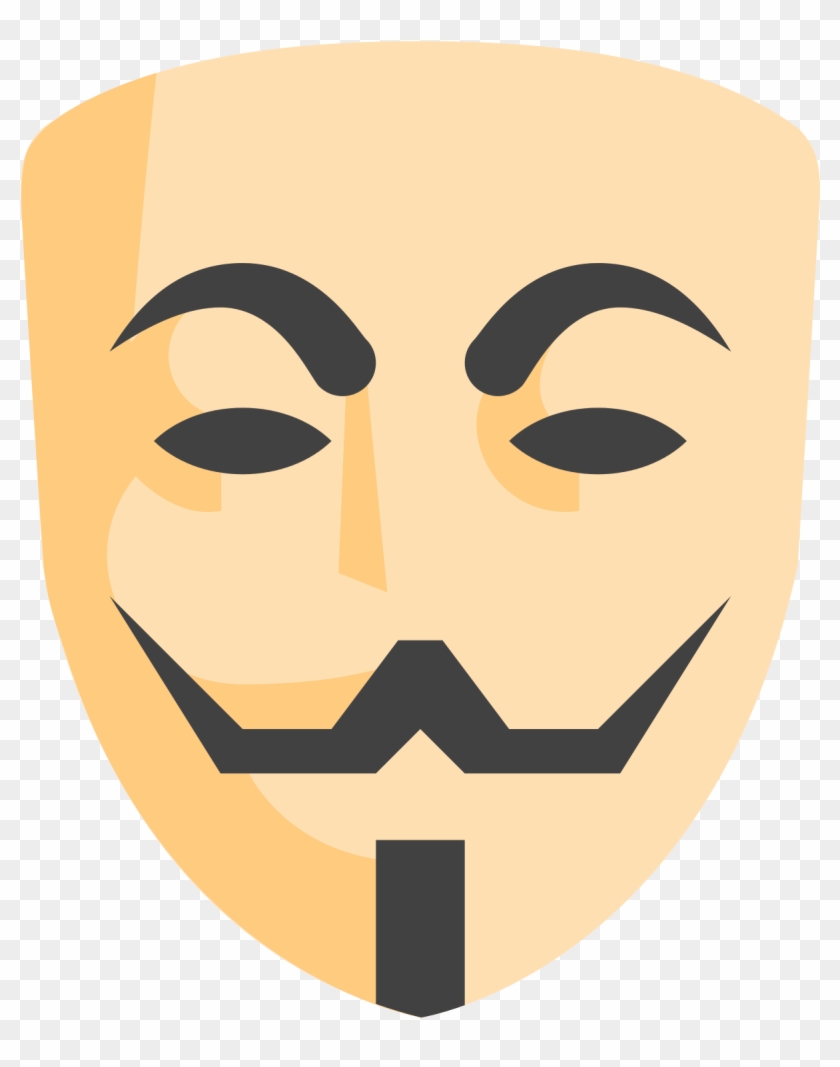 Detail Anonymous Mask Transparent Nomer 48
