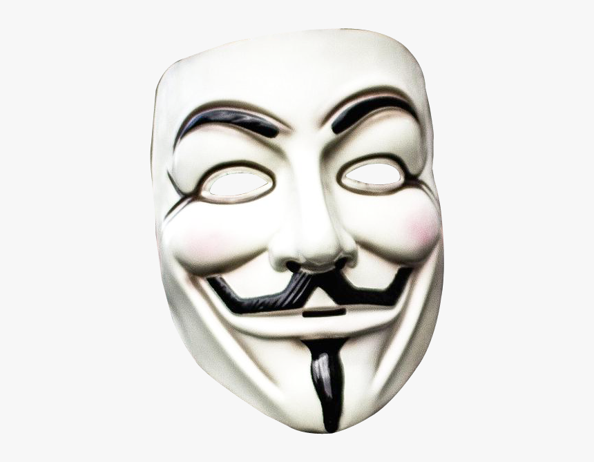 Detail Anonymous Mask Transparent Nomer 4