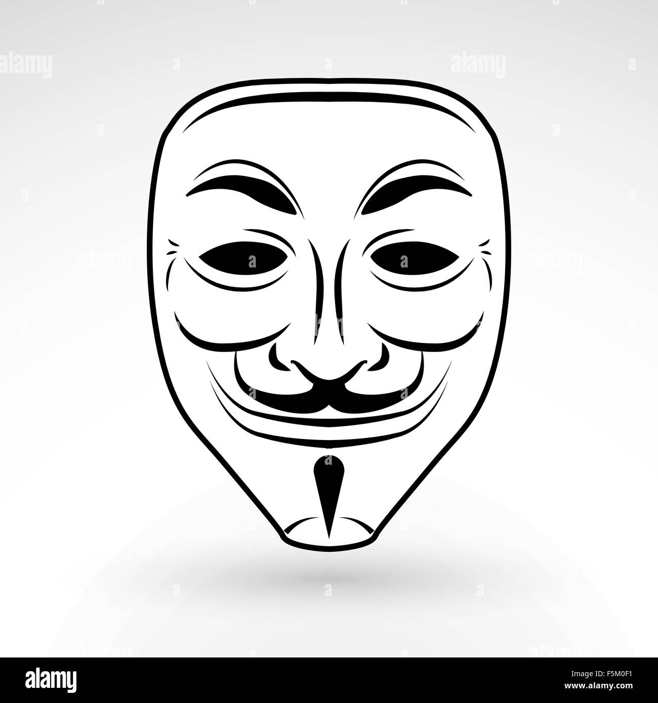 Detail Anonymous Mask Vector Nomer 12