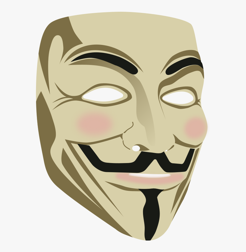 Detail Anonymous Mask Vector Nomer 24