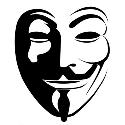 Detail Anonymous Mask Vector Nomer 27