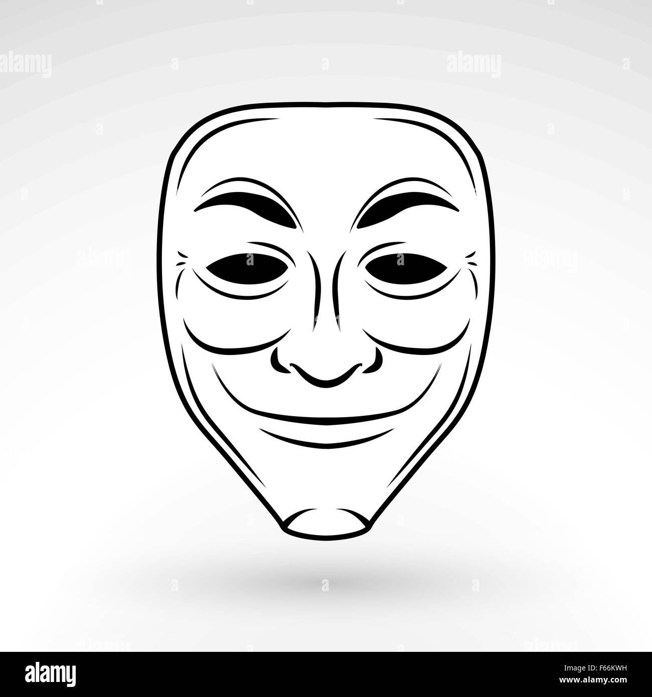 Detail Anonymous Mask Vector Nomer 30