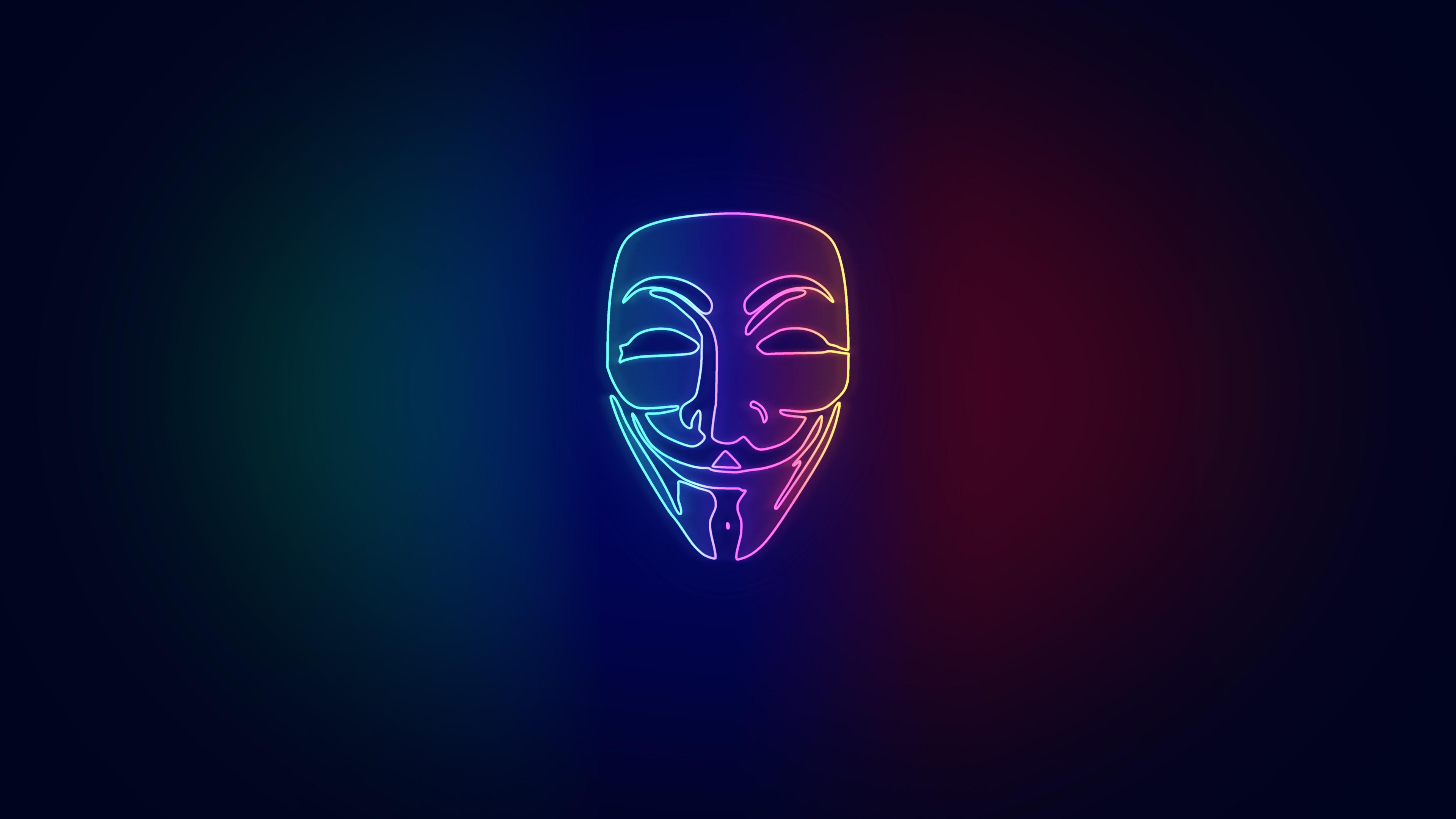 Detail Anonymous Wallpaper 4k Nomer 3