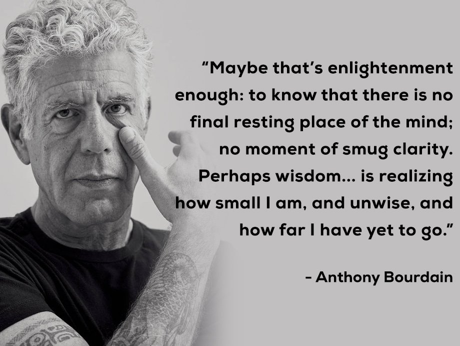 Detail Anthony Bourdain Food Quotes Nomer 50