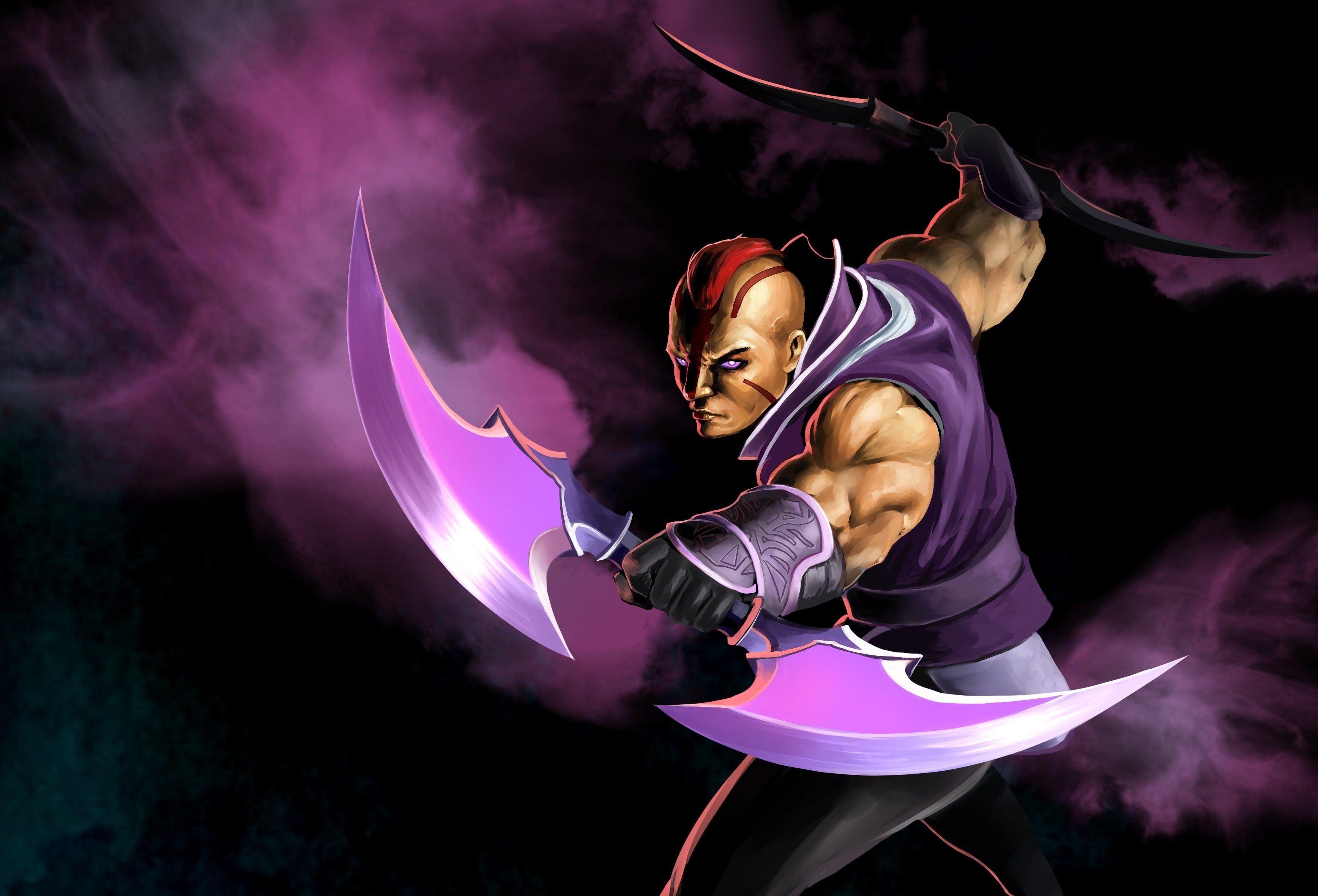 Detail Anti Mage Dota 2 Wallpaper Nomer 6