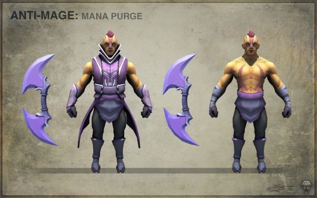 Detail Anti Mage Dota 2 Wallpaper Nomer 55