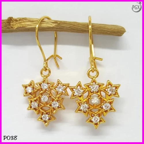 Detail Anting Chanel Emas Kuning Nomer 52