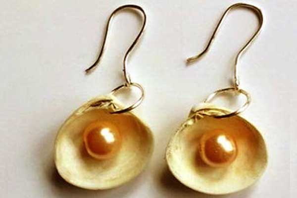 Detail Anting Dari Kerang Nomer 2