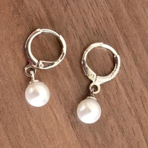 Detail Anting Mutiara Putih Nomer 12