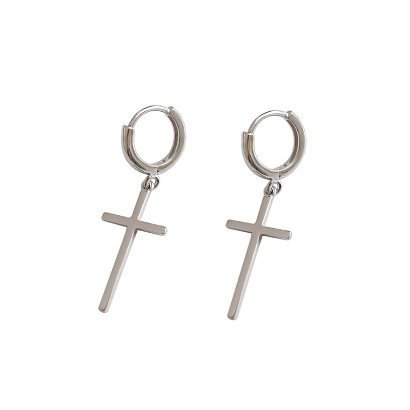 Detail Anting Salib Emas Nomer 34