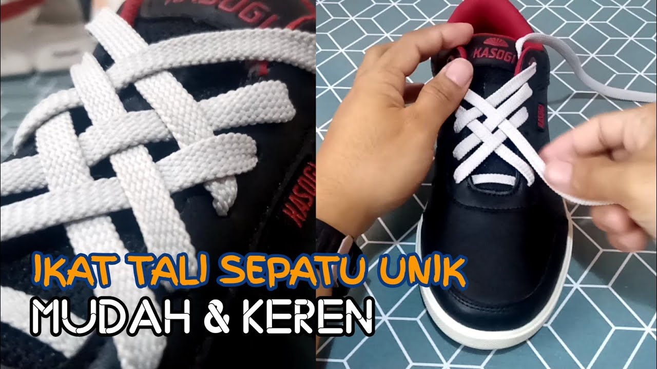 Detail Anyaman Tali Sepatu Nomer 53