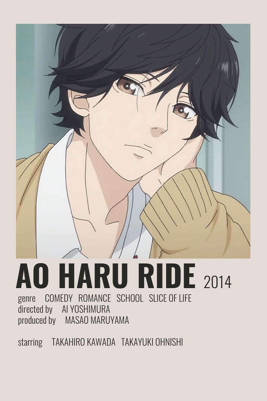 Detail Ao Haru Ride Poster Nomer 10