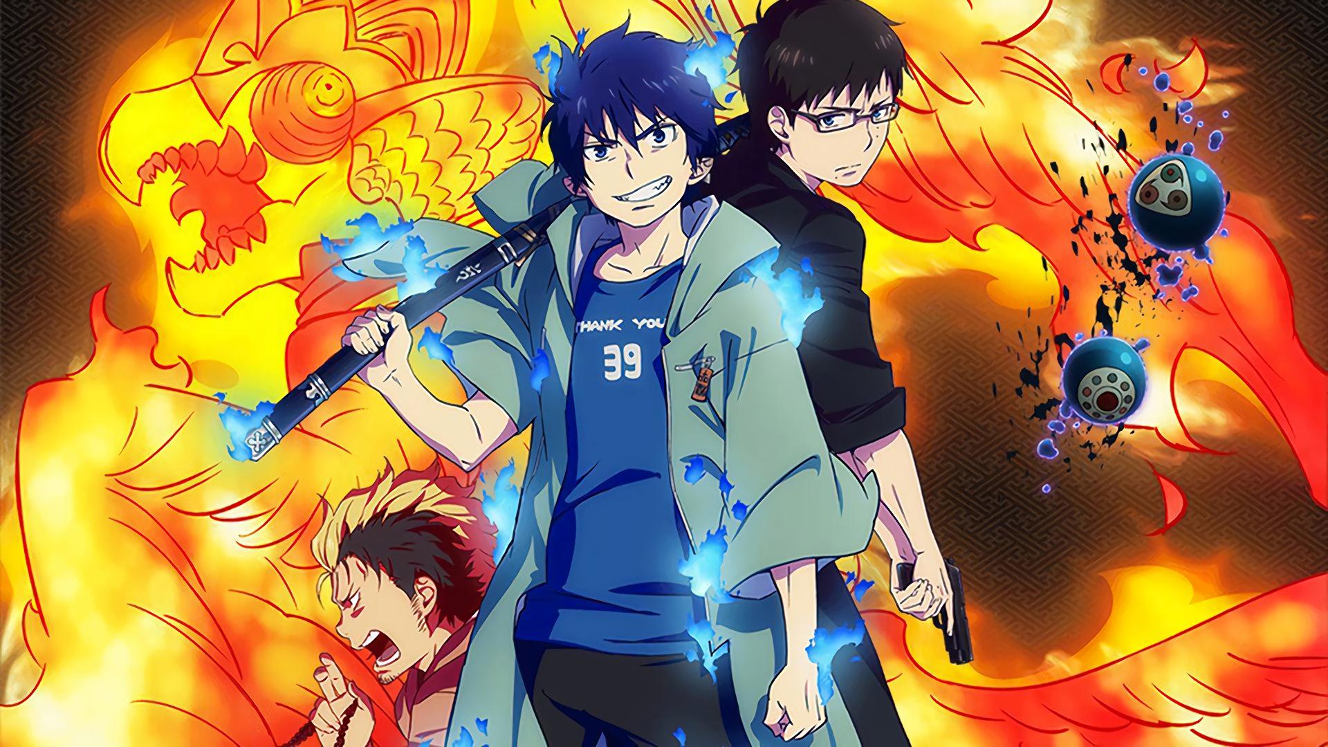 Detail Ao No Exorcist Wallpaper Nomer 12