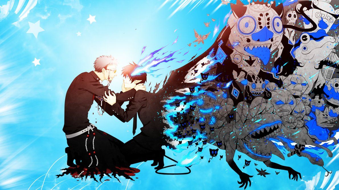 Detail Ao No Exorcist Wallpaper Nomer 17