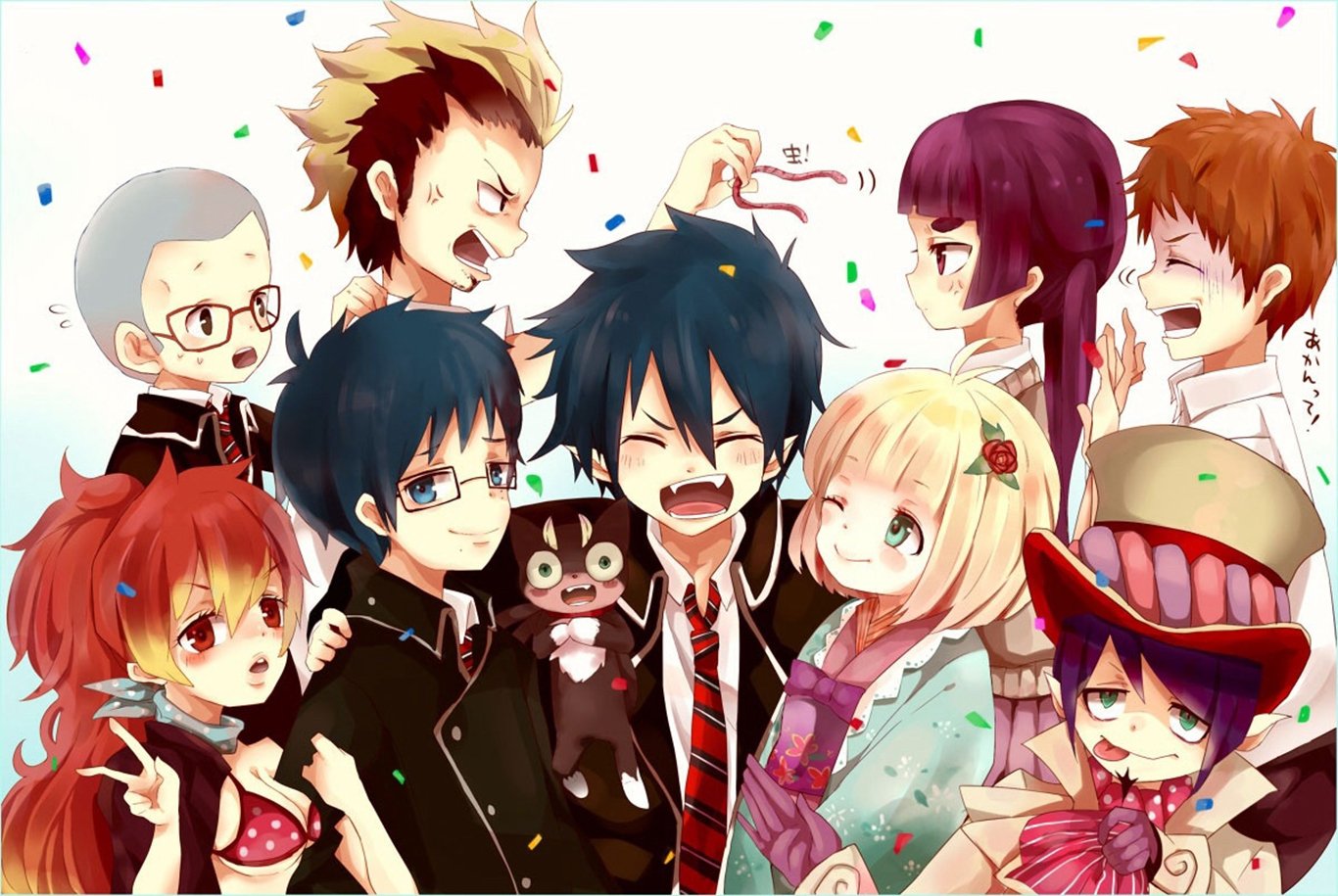 Detail Ao No Exorcist Wallpaper Nomer 29