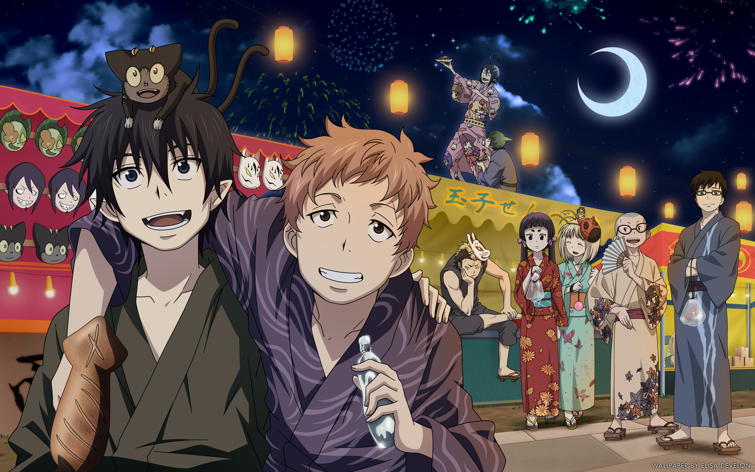 Detail Ao No Exorcist Wallpaper Nomer 33