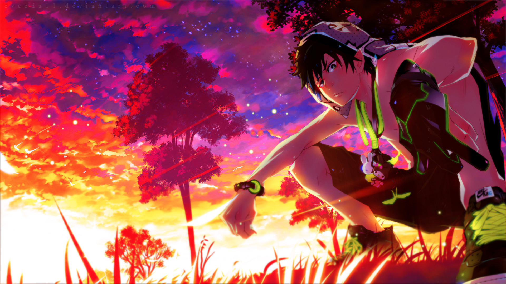 Detail Ao No Exorcist Wallpaper Nomer 36