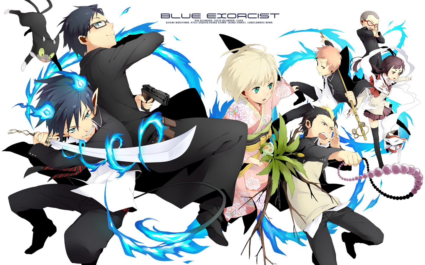 Detail Ao No Exorcist Wallpaper Nomer 54