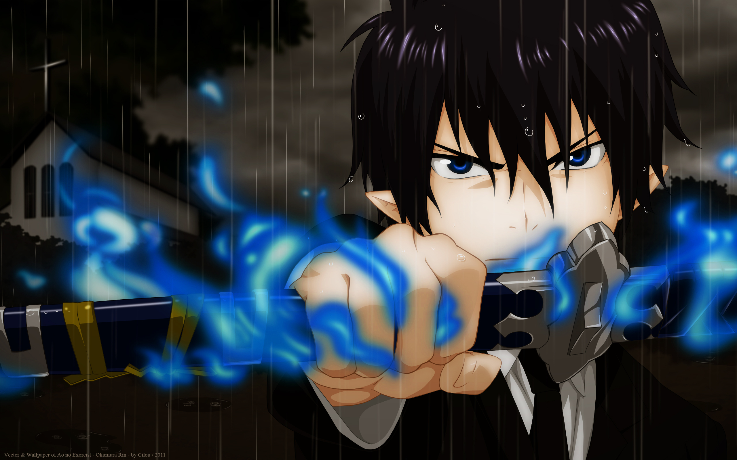 Detail Ao No Exorcist Wallpaper Hd Nomer 25