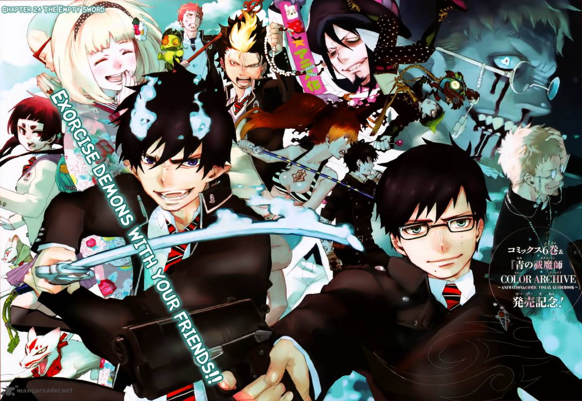 Detail Ao No Exorcist Wallpaper Hd Nomer 49