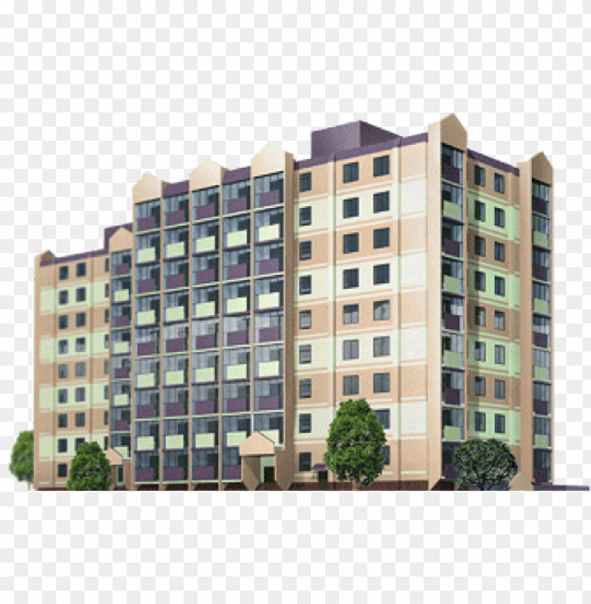 Detail Apartment Building Png Nomer 6