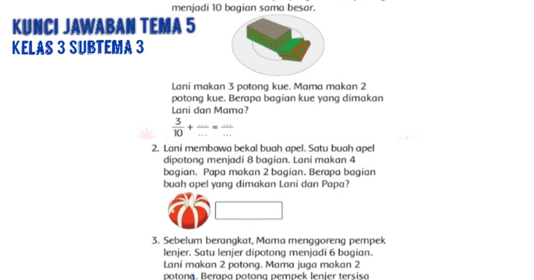 Detail Apel Gambar Pelajaran Kelas 3 Nomer 42