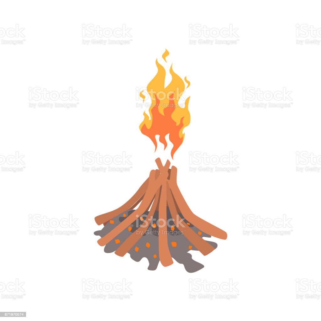 Detail Api Unggun Kartun Nomer 30