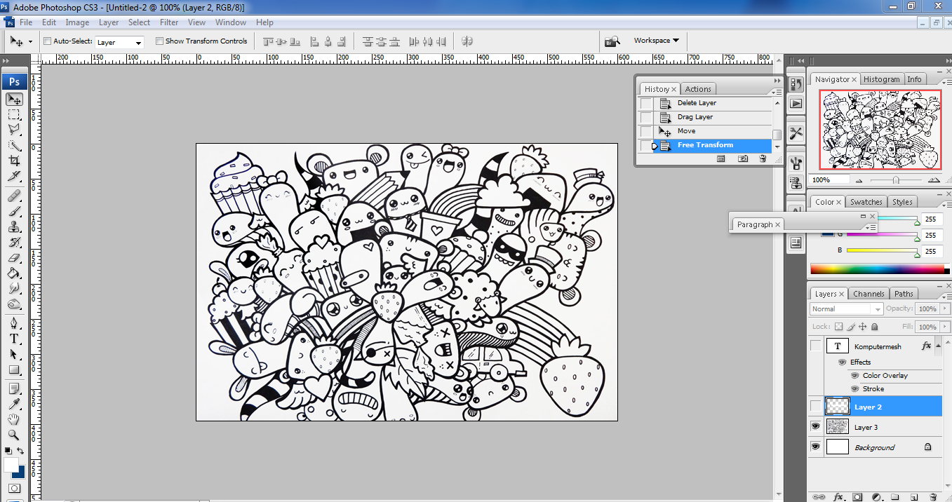 Detail Aplikasi Doodle Art Nama Nomer 29