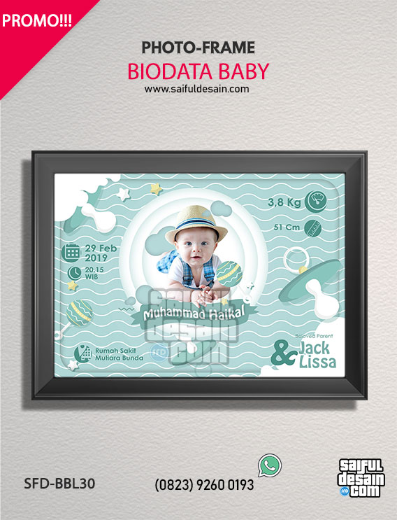 Detail Aplikasi Frame Biodata Bayi Nomer 15