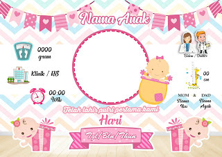 Detail Aplikasi Frame Biodata Bayi Nomer 33