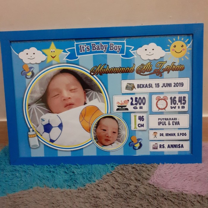 Detail Aplikasi Frame Biodata Bayi Nomer 53