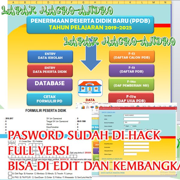 Detail Aplikasi Ppdb Excel 2019 Nomer 13