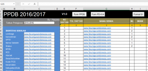 Detail Aplikasi Ppdb Excel 2019 Nomer 5