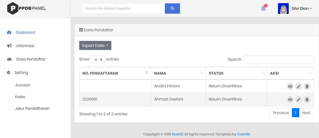 Detail Aplikasi Ppdb Excel 2019 Nomer 51
