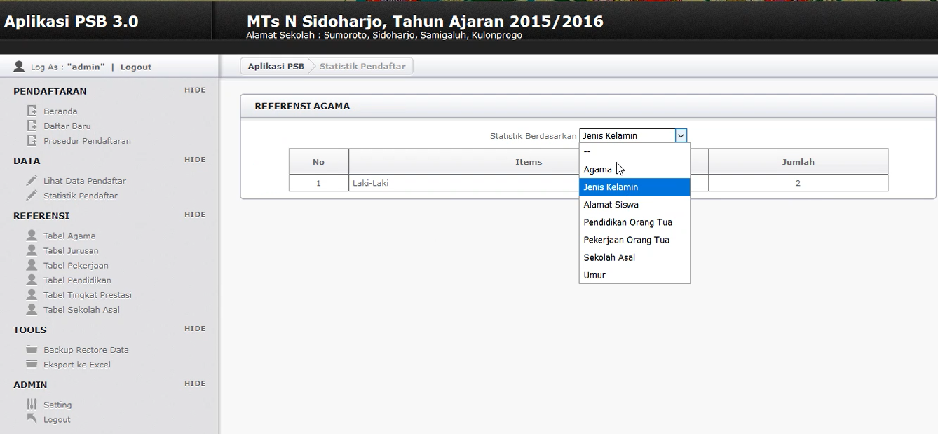 Detail Aplikasi Ppdb Excel 2019 Nomer 54