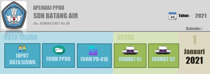 Detail Aplikasi Ppdb Excel Gratis Nomer 13