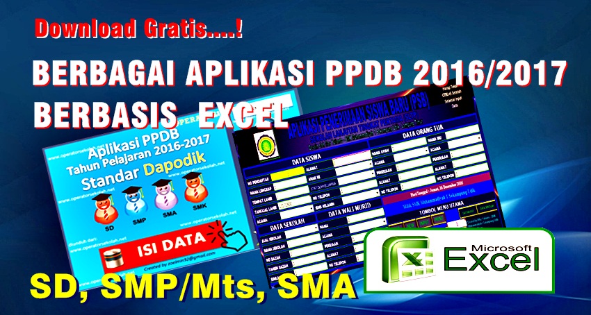 Detail Aplikasi Ppdb Excel Gratis Nomer 20