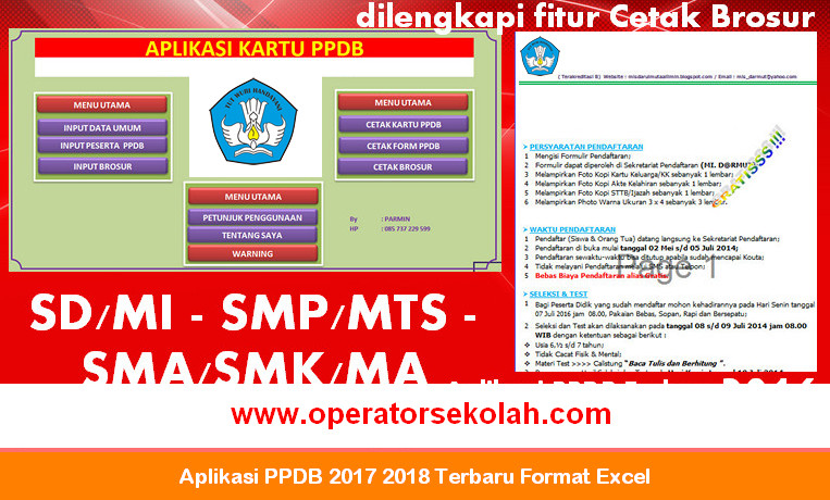 Detail Aplikasi Ppdb Excel Gratis Nomer 49