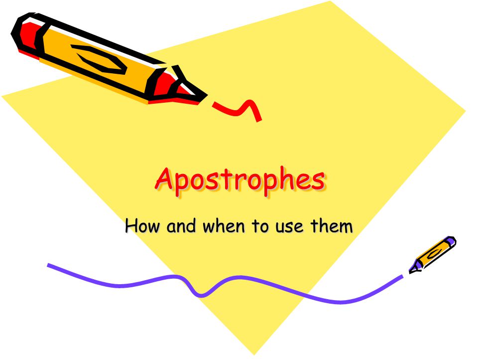 Detail Apostrophe Powerpoint Nomer 13