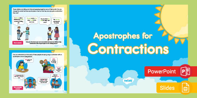 Detail Apostrophe Powerpoint Nomer 21
