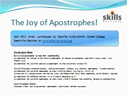 Detail Apostrophe Powerpoint Nomer 48